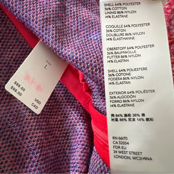 Maeve The Shannon Peplum Cropped Top Size L - Picture 9 of 13